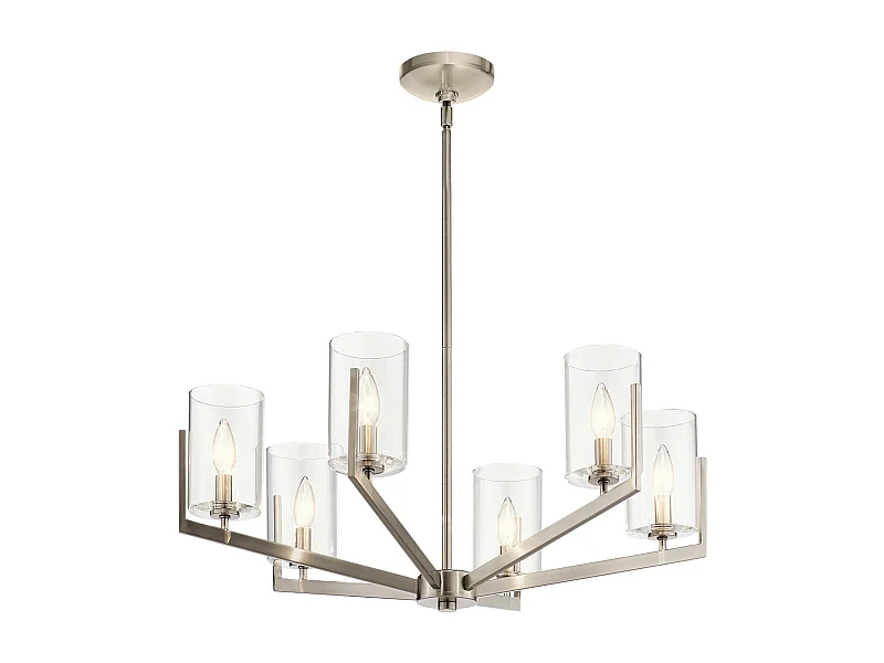 Elstead Kichler Nye Mehrarm-Pendel-Deckenleuchte Classic Pewter