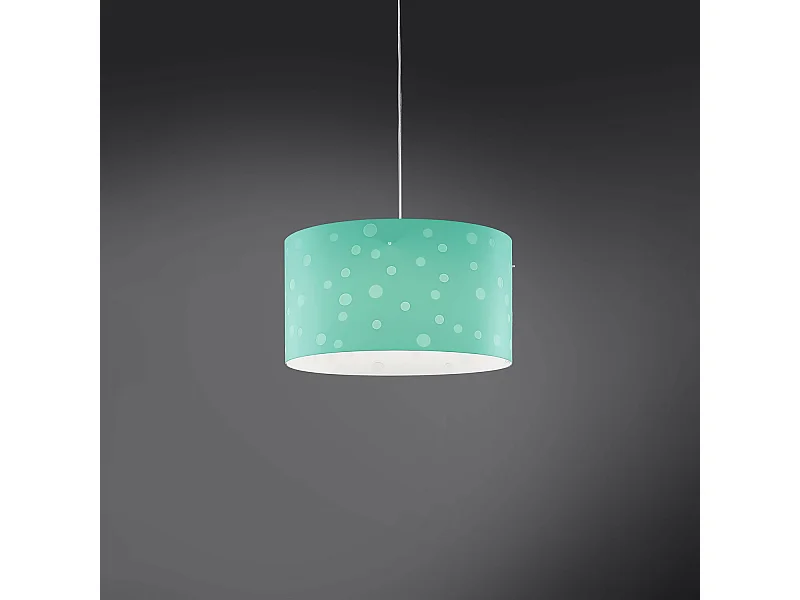 Lampadario Moderno Pois Polilux ® Verde Pastello 3 Luci E27