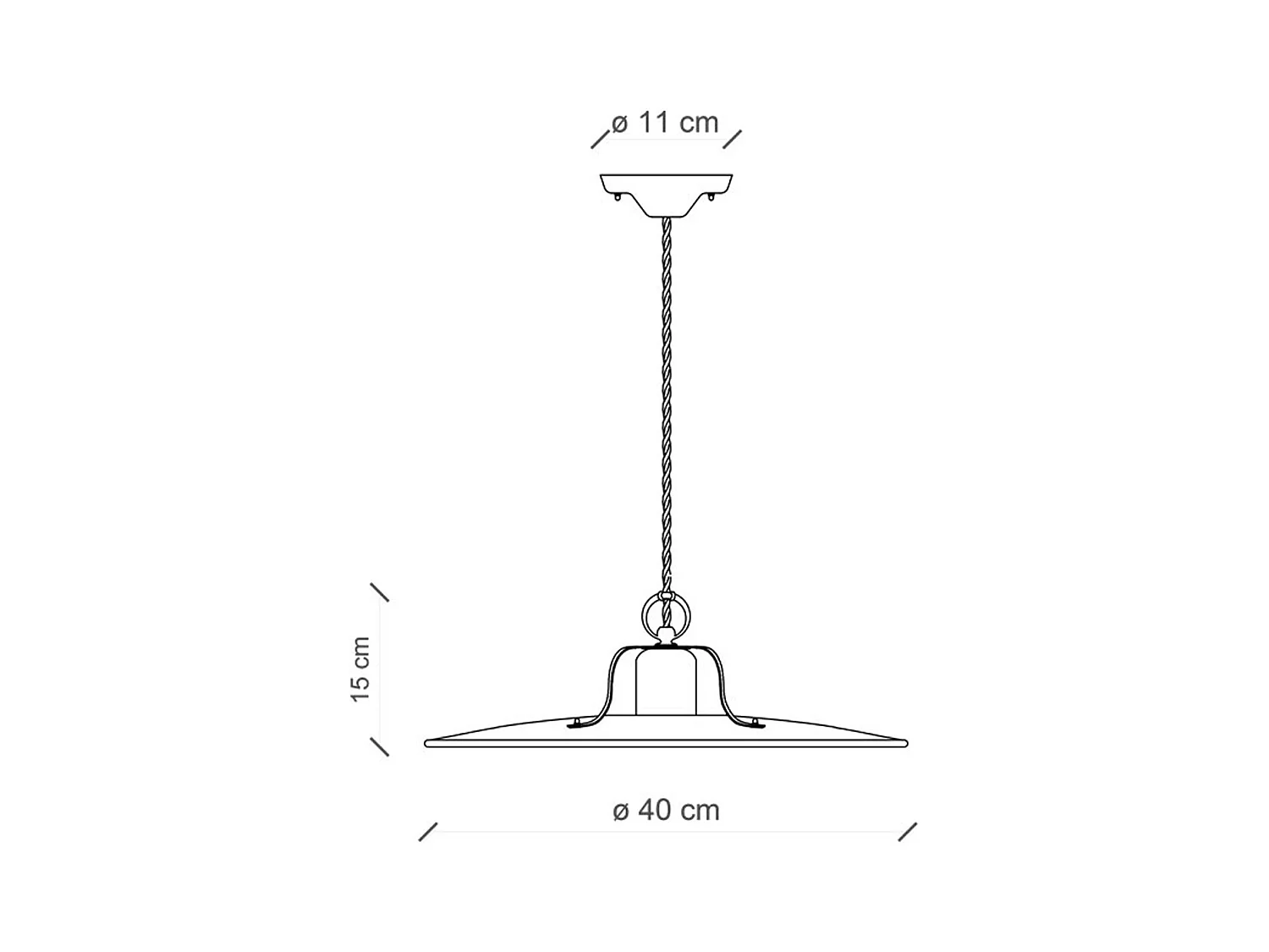 Lampadario Vintage Country Ferro E Ceramica Tortora 1 Luce E27