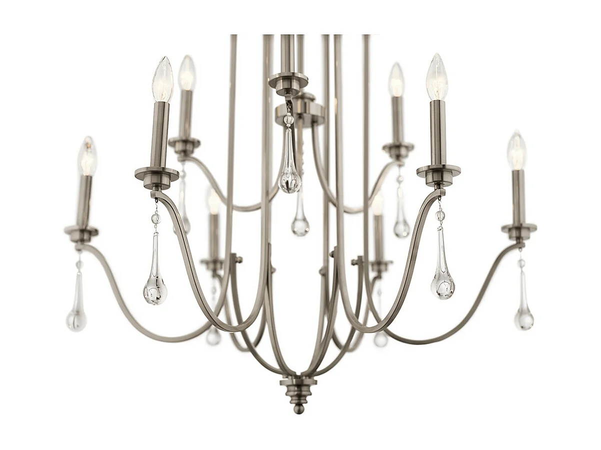 Karlee Lampadario Kichler 9 Luci Classico Peltro