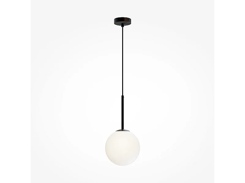 Maytoni Basic form Maytoni Basic Form 20cm Modern Globe Lámpara de Techo Colgante Negro Mate E14