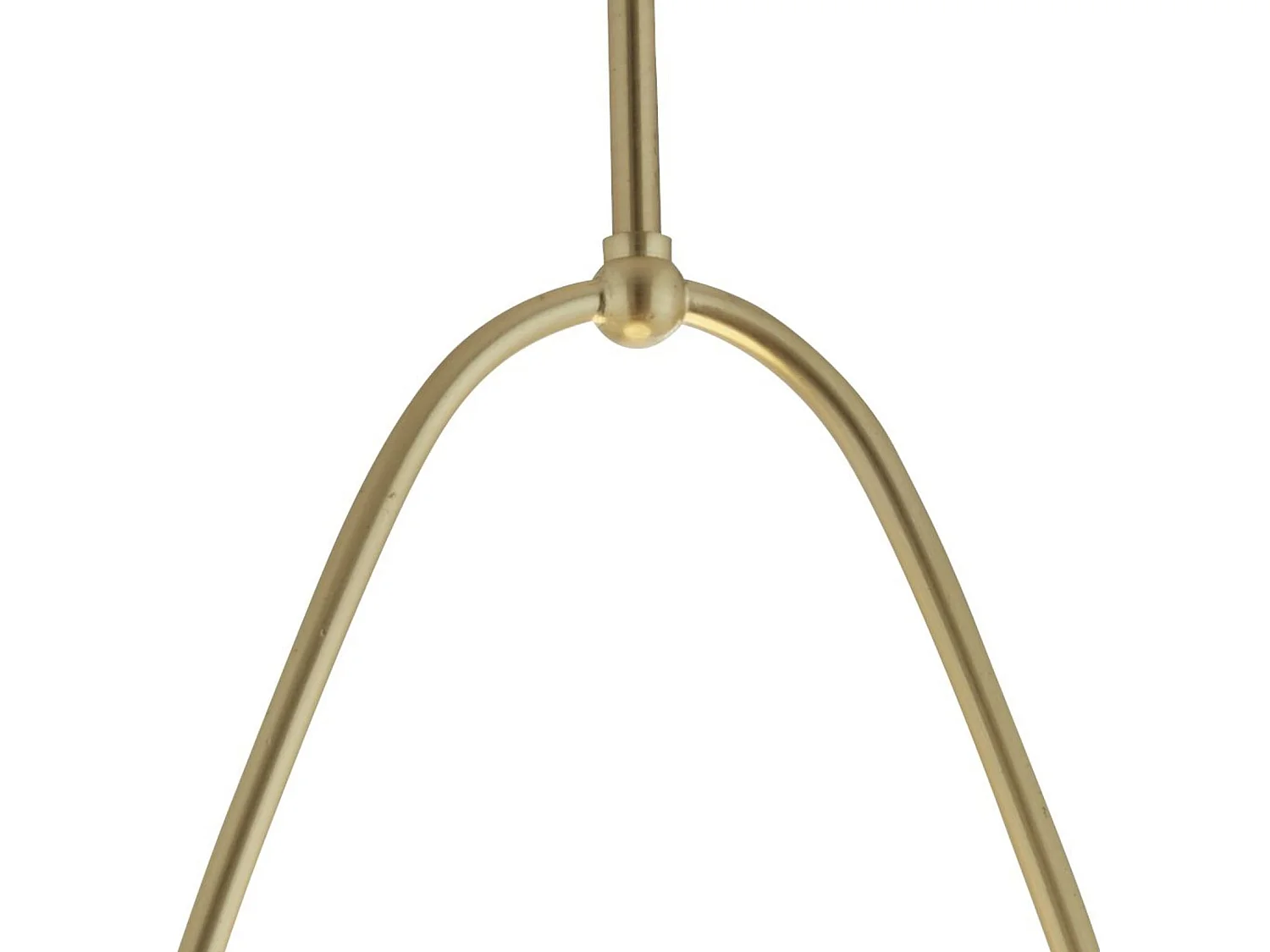 Searchlicht Avalon - 1 Lichtanhänger Gold, Opal, Glas, E27