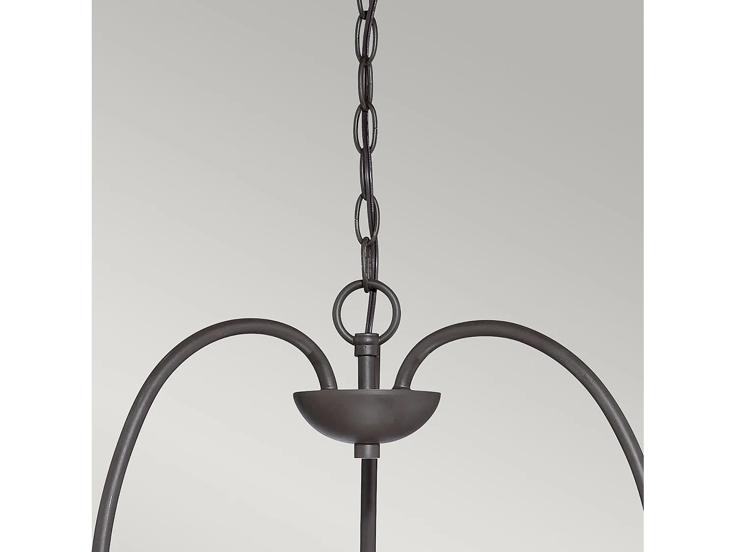 Elstead Trilogy Multi Arm Chandelier 3 Light Old Bronze Finish, E27