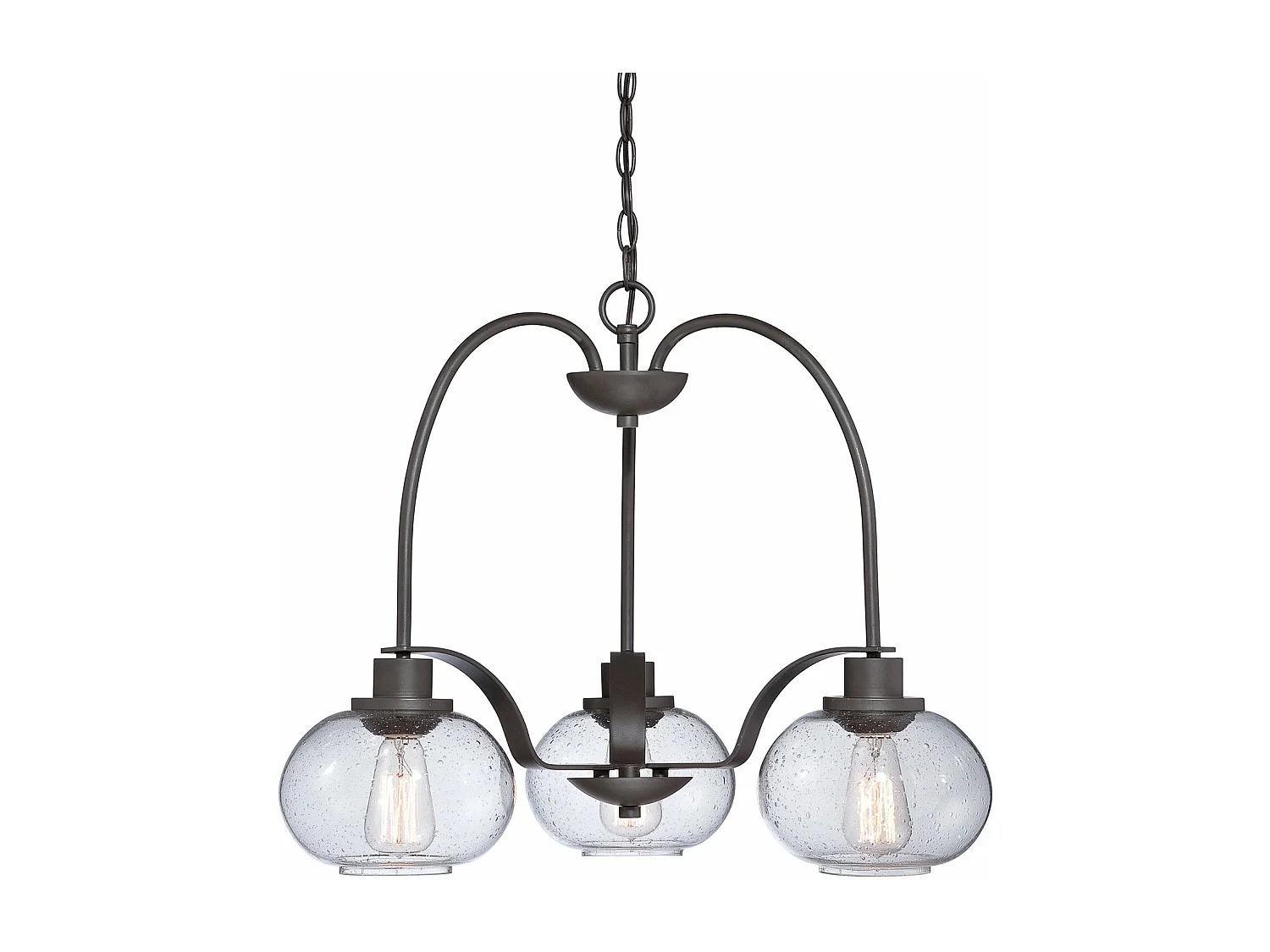 Elstead Trilogy - Multi Arm Kronleuchter 3 licht Old Bronze Finish, E27