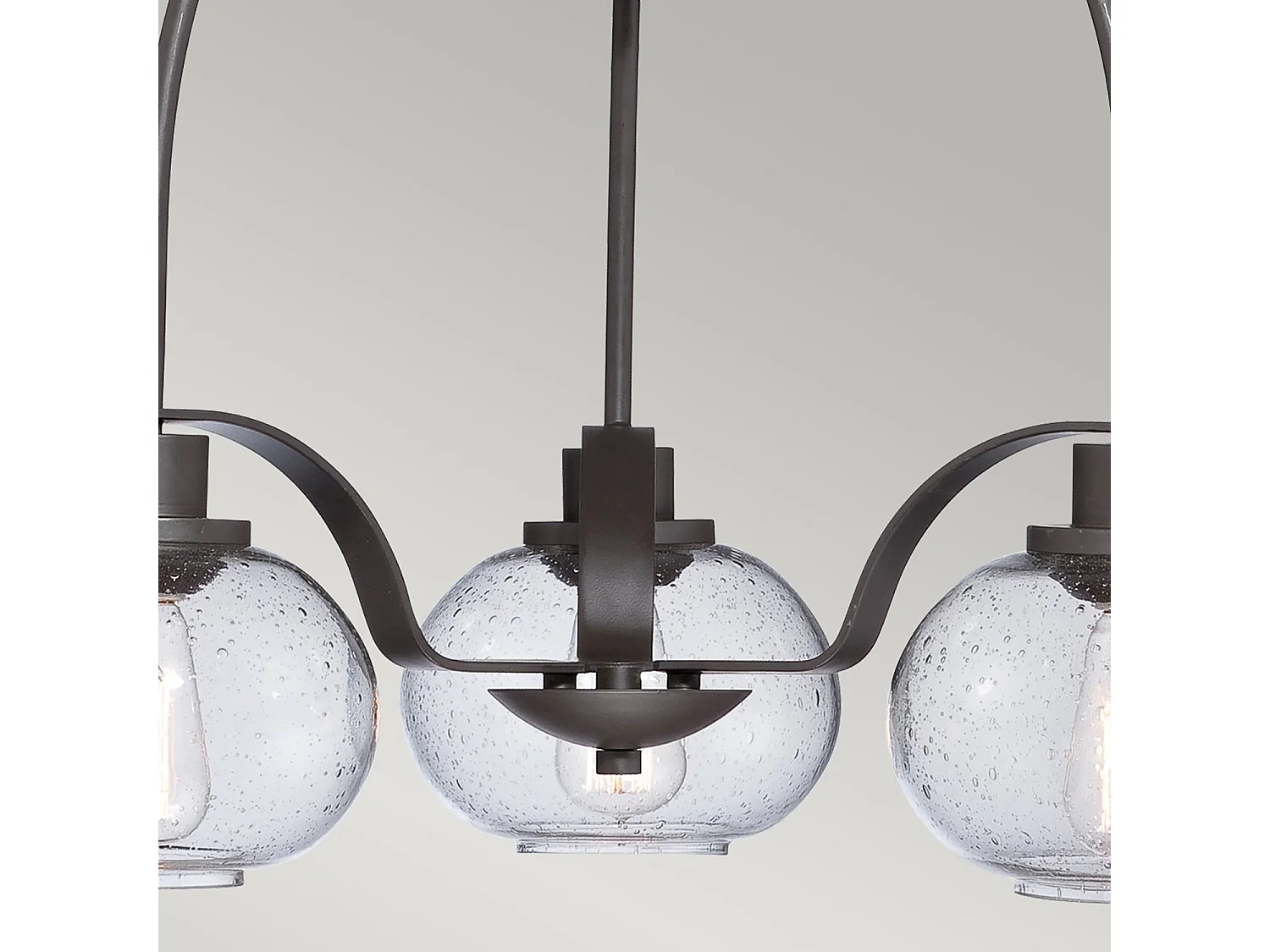 Elstead Trilogy - Multi Arm Kronleuchter 3 licht Old Bronze Finish, E27