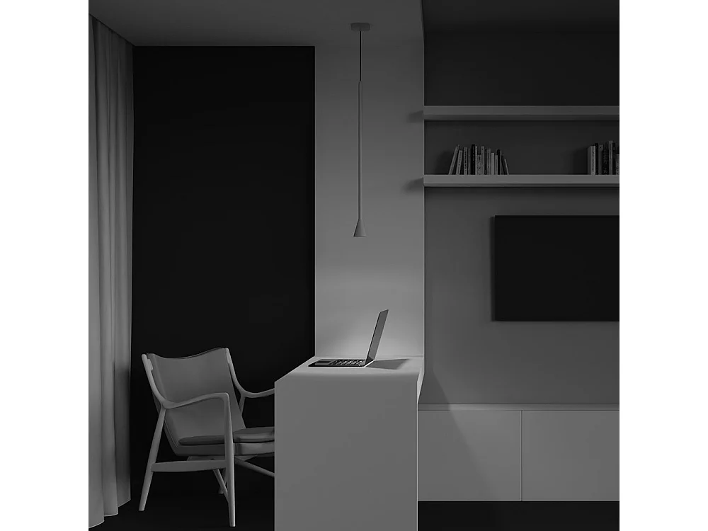 Maytoni Arrow Plafoniera Sospensione Slim Bianco GU10