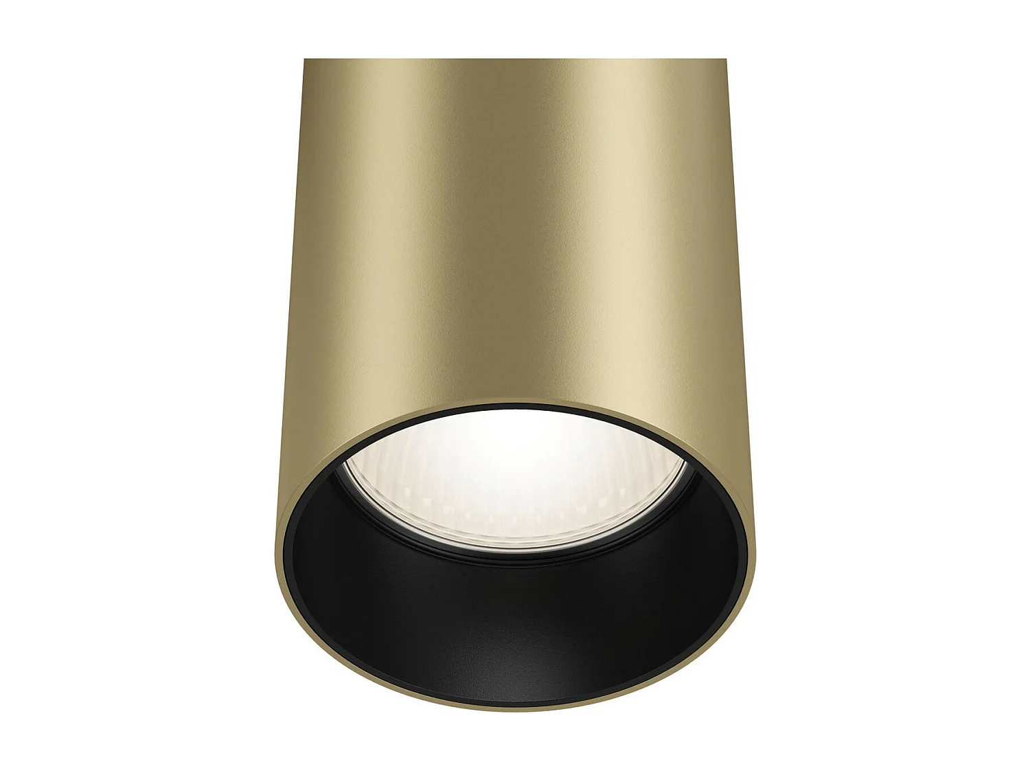 Maytoni Focus Plafoniera a Sospensione Sottile Oro Opaco GU10