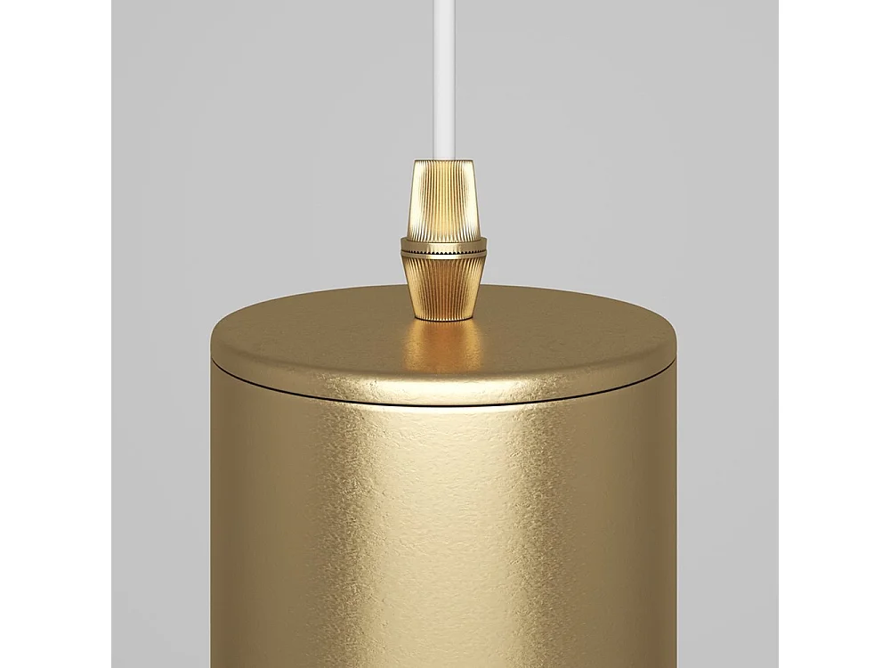 Maytoni Focus Plafoniera a Sospensione Sottile Oro Opaco GU10