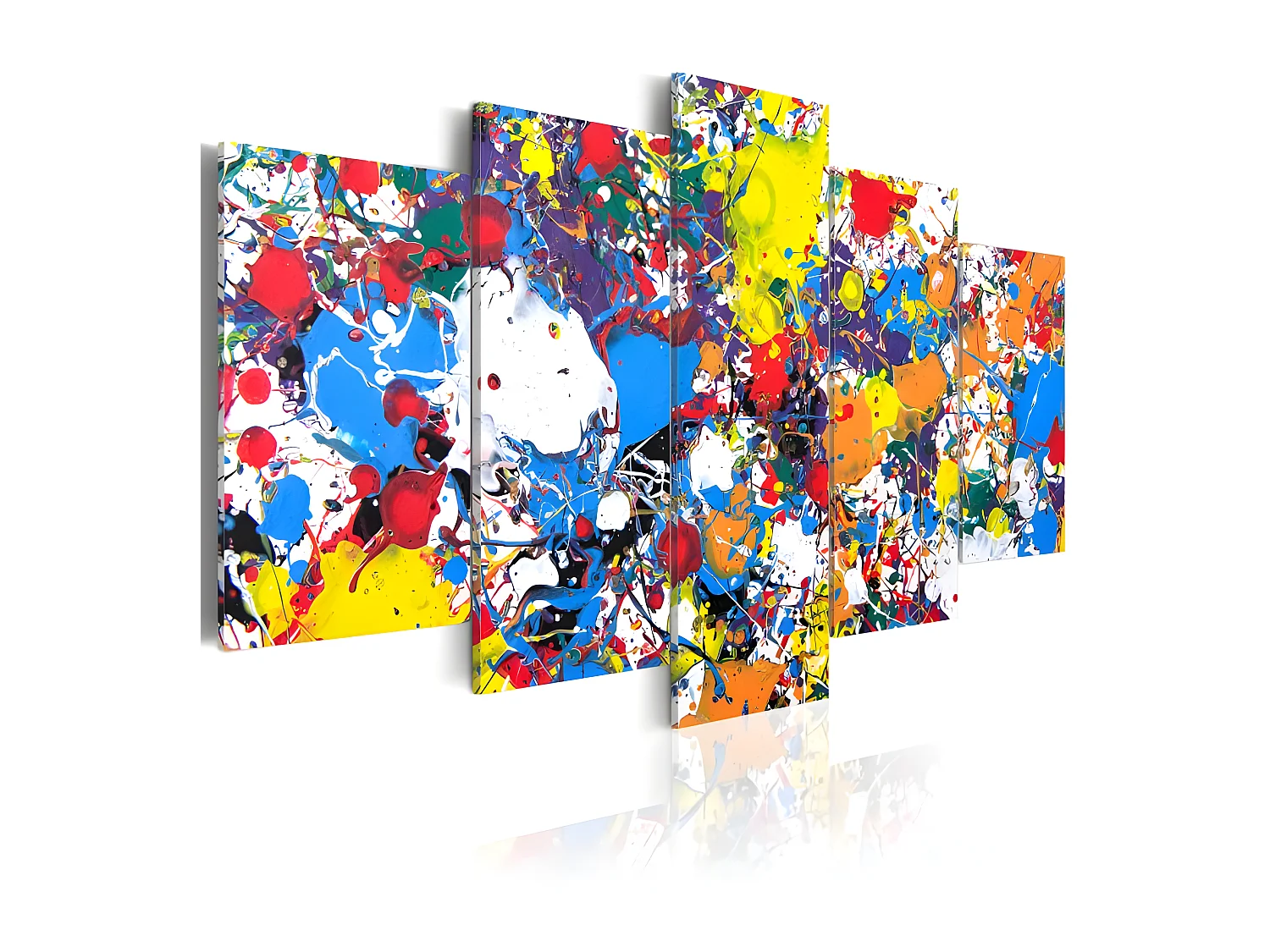 Tableau Colourful Imagination 200x100 cm