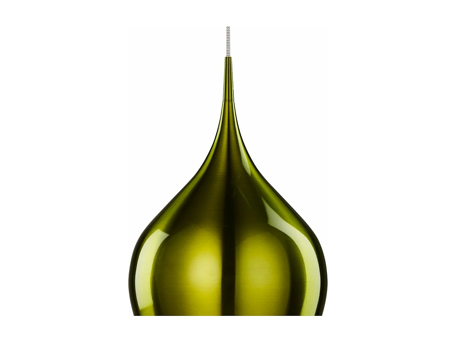 Searchlight Vibrant - Lampada a sospensione a soffitto a cupola grande 1 luce verde, E27