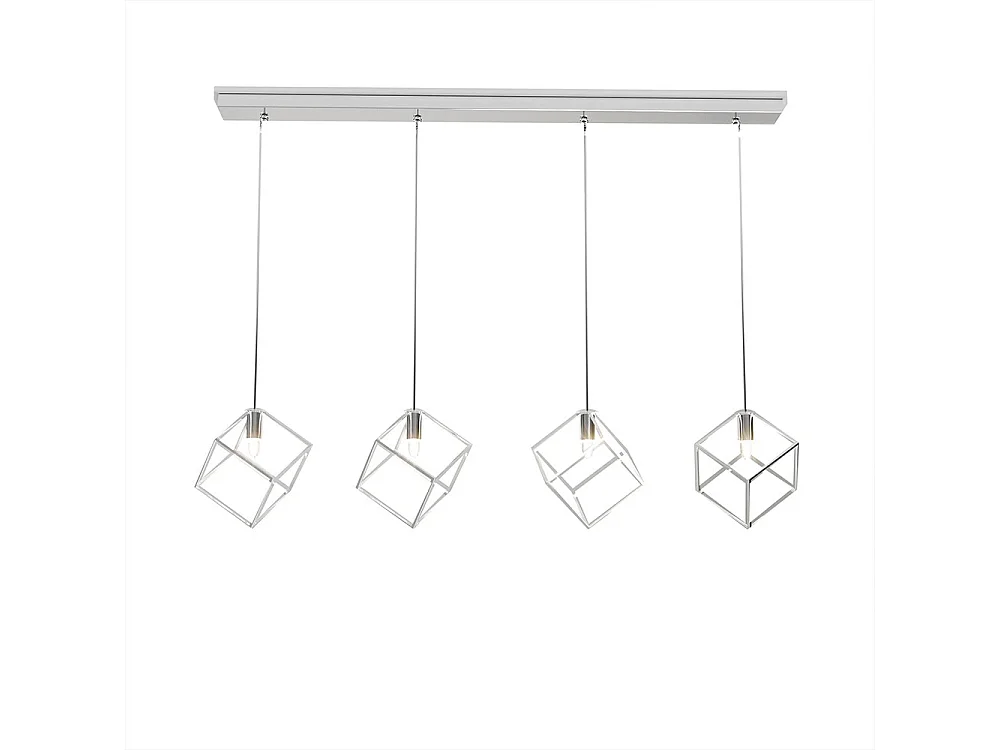 Frame Sospensione Rettangolare 4 Luci