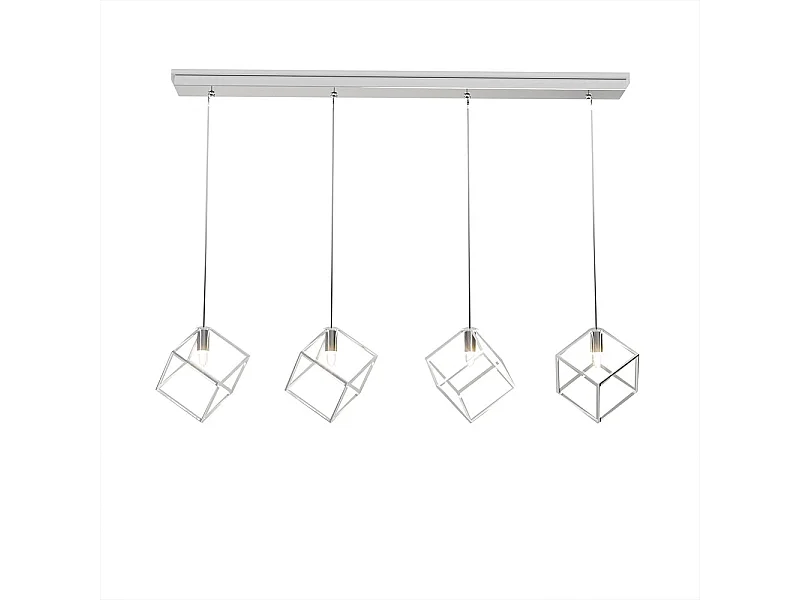 Frame Sospensione Rettangolare 4 Luci