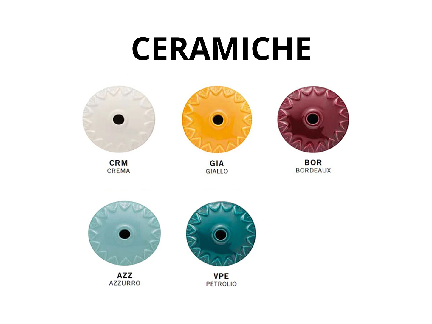 Lampadario Vintage Colors Ferro E Ceramica Azzurro 1 Luce E27 30Cm