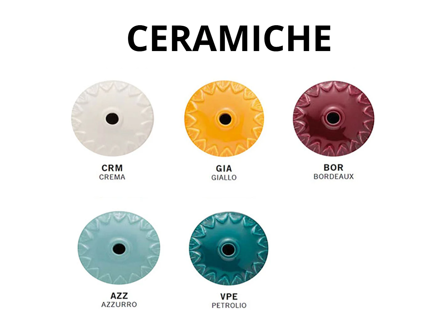 Lampadario Vintage Colors Ferro E Ceramica Azzurro 1 Luce E27 30Cm