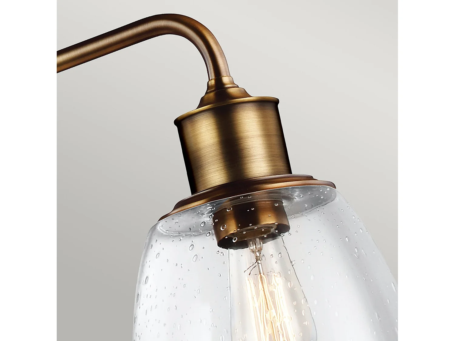 Elstead Hobson Lustre à 3 ampoules au plafond, lustre en laiton, E27