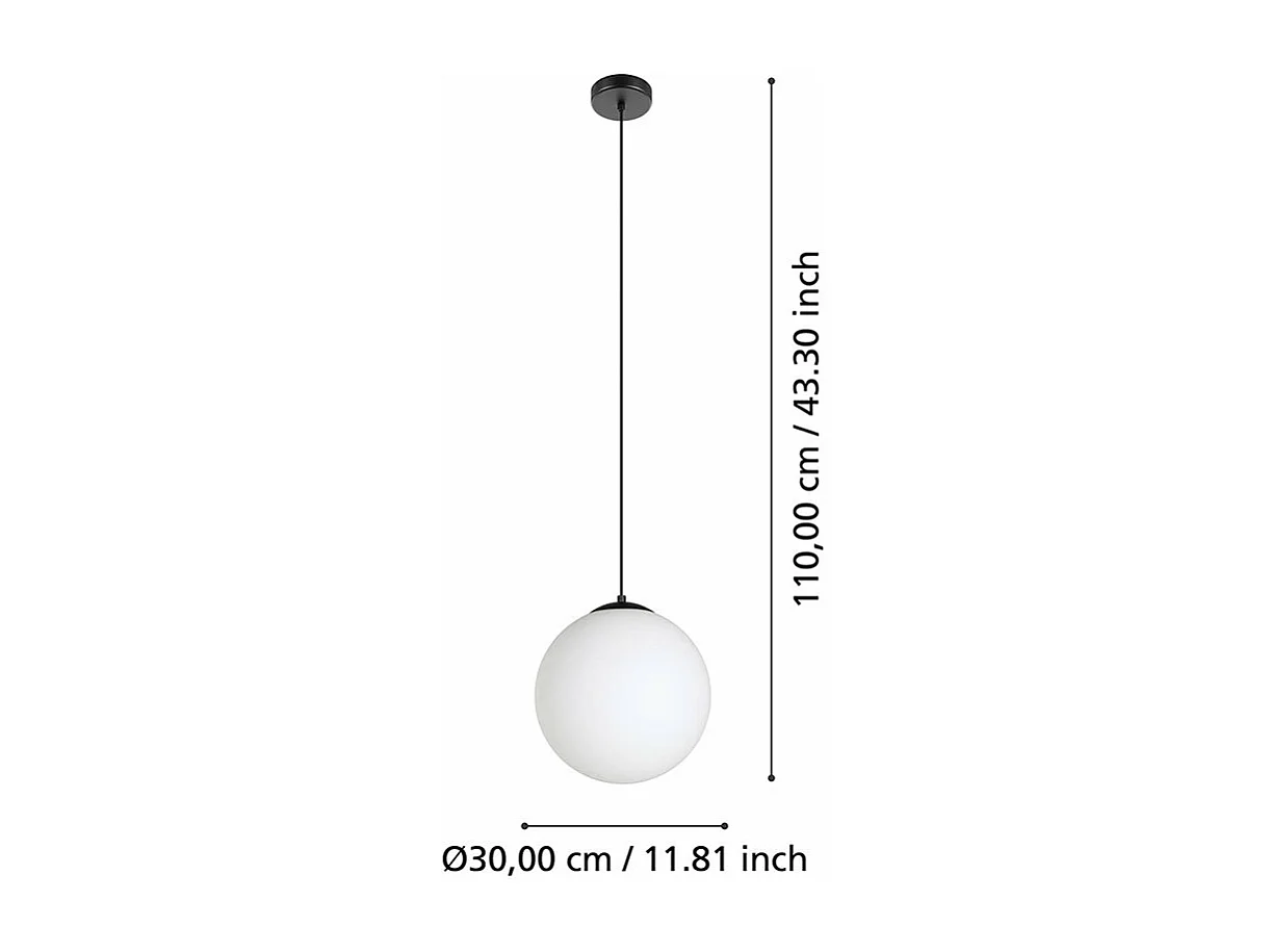 Lampadario Contemporaneo Rondo 3 1 Luce Acciaio Nero