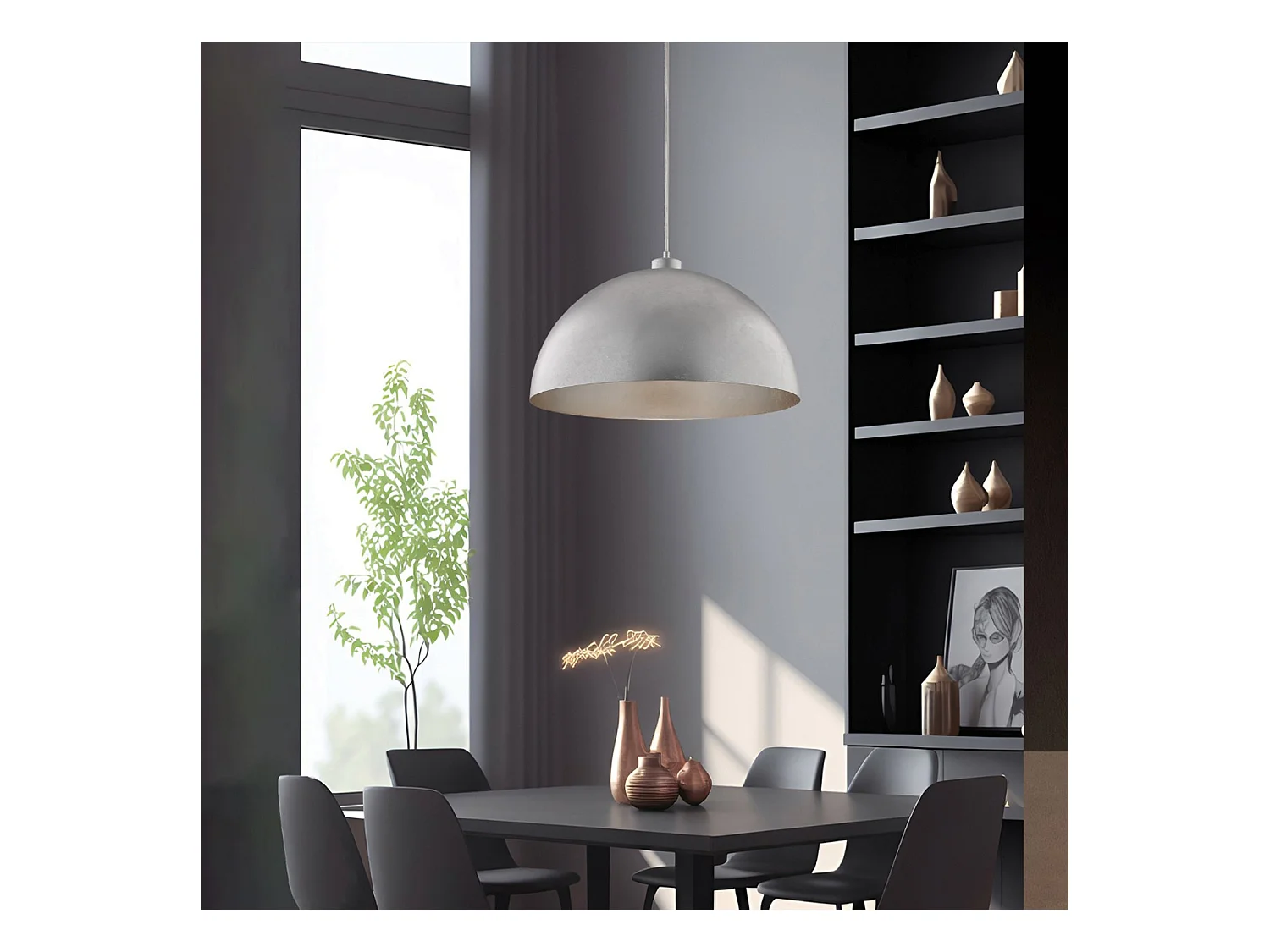 Alice – Kronleuchter elfenbeinfarben, Antikgolddekor, Alabasterglas Ø14, Ø57, 5-flammig – BL230-5-AV