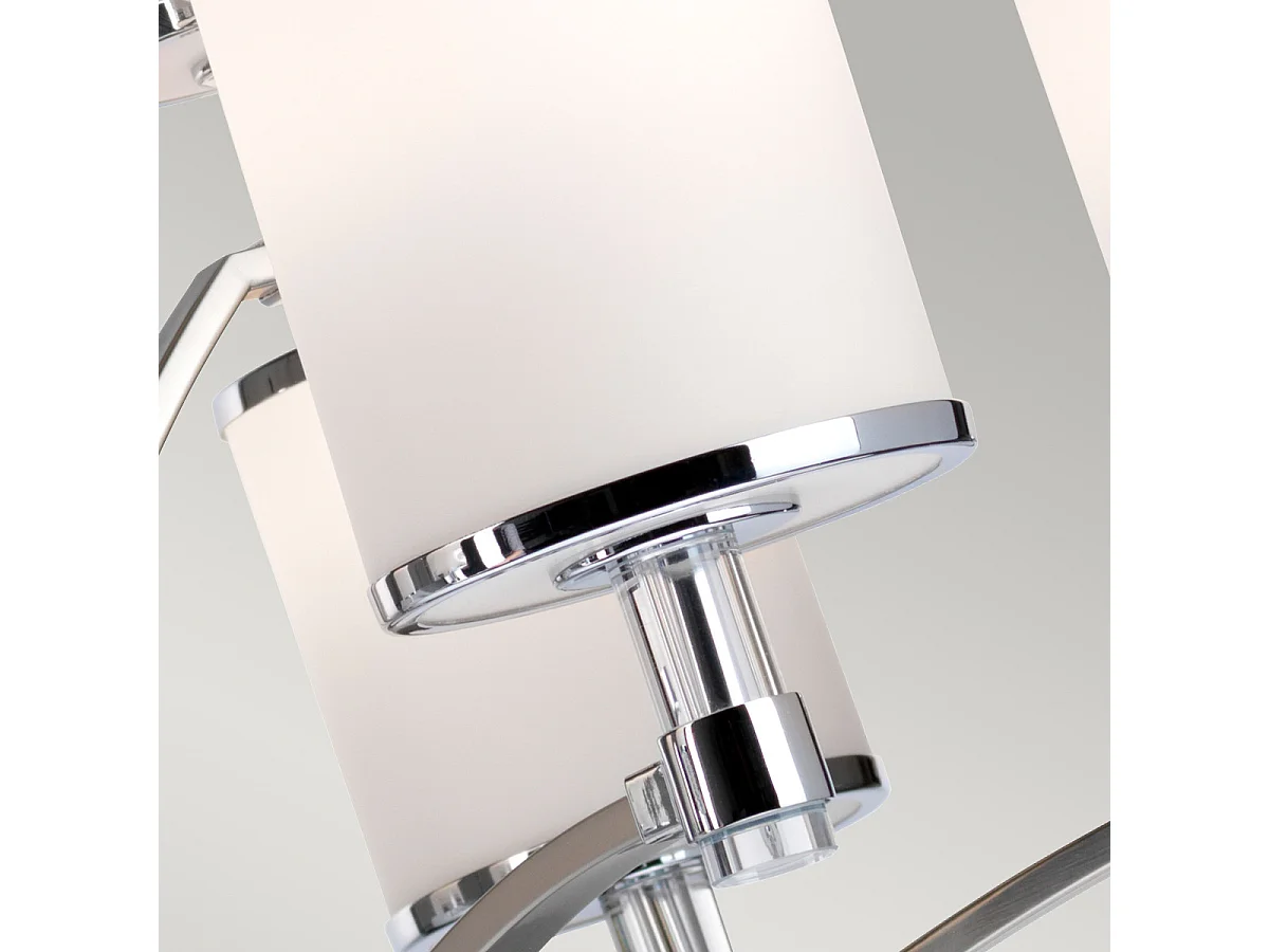 Elstead Prospect Park - Lampadario a 9 luci multibraccio Nickel satinato, finitura cromata, attacco E27