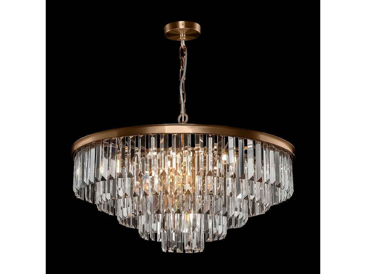 Maytoni Revero Plafón colgante clásico Revero de 12 luces de latón