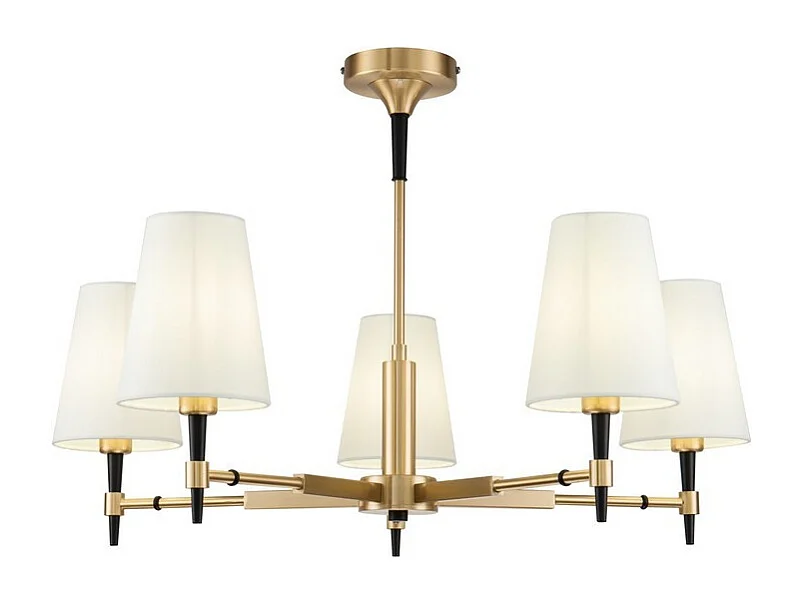 Zaragoza Lampadario Ottone, 5 Luci, E14