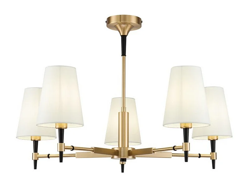 Zaragoza Lampadario Ottone, 5 Luci, E14