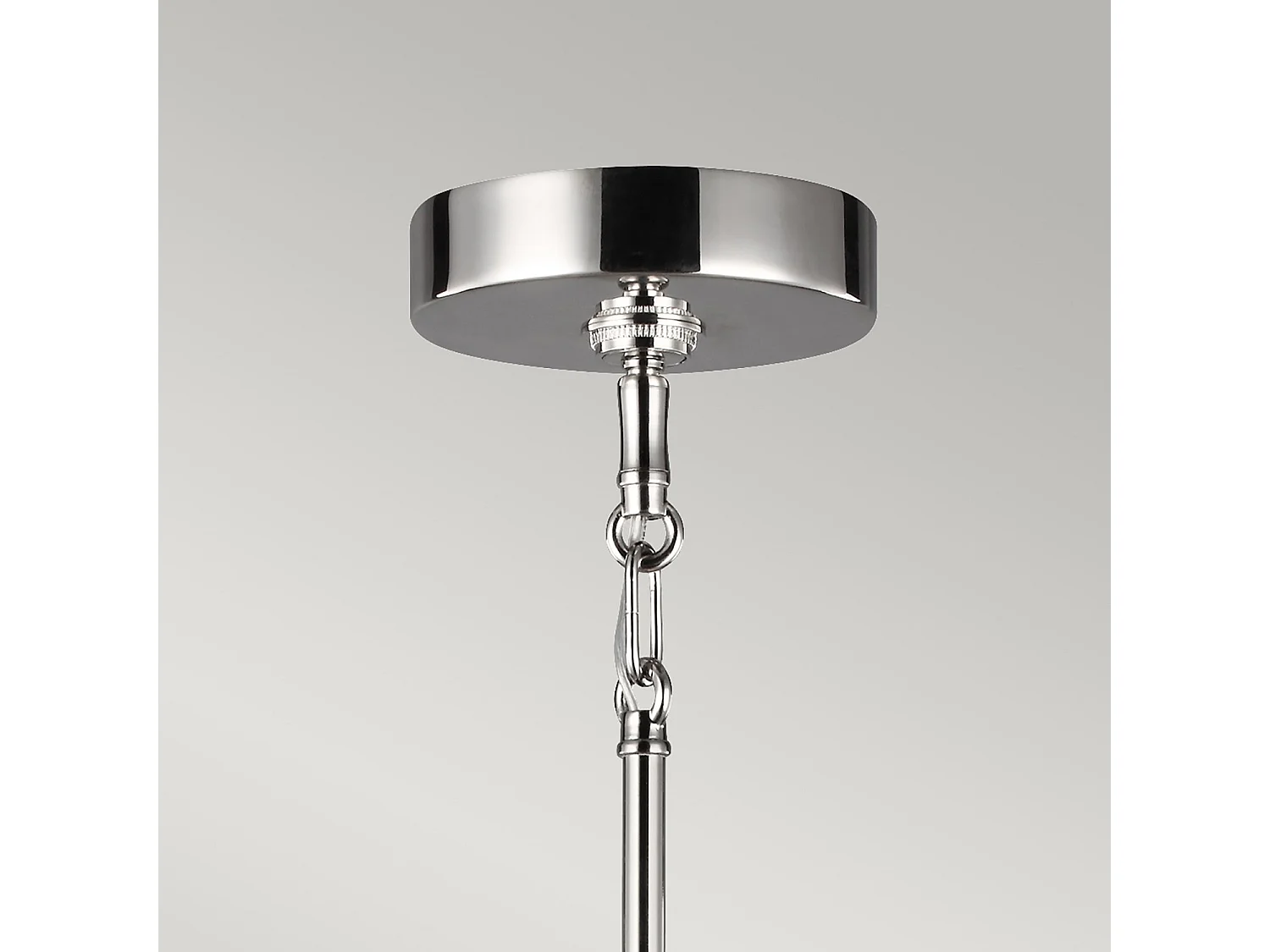 Harper Feiss 7-Licht-Kronleuchter Nickel poliert