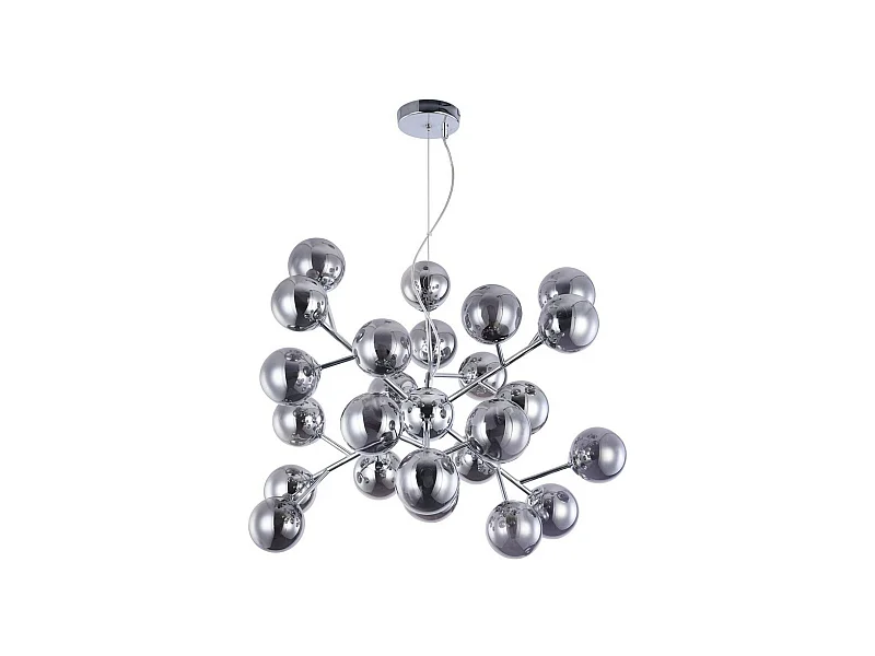 Dallas Deckenpendelleuchte Chrom, 24 Licht, G9