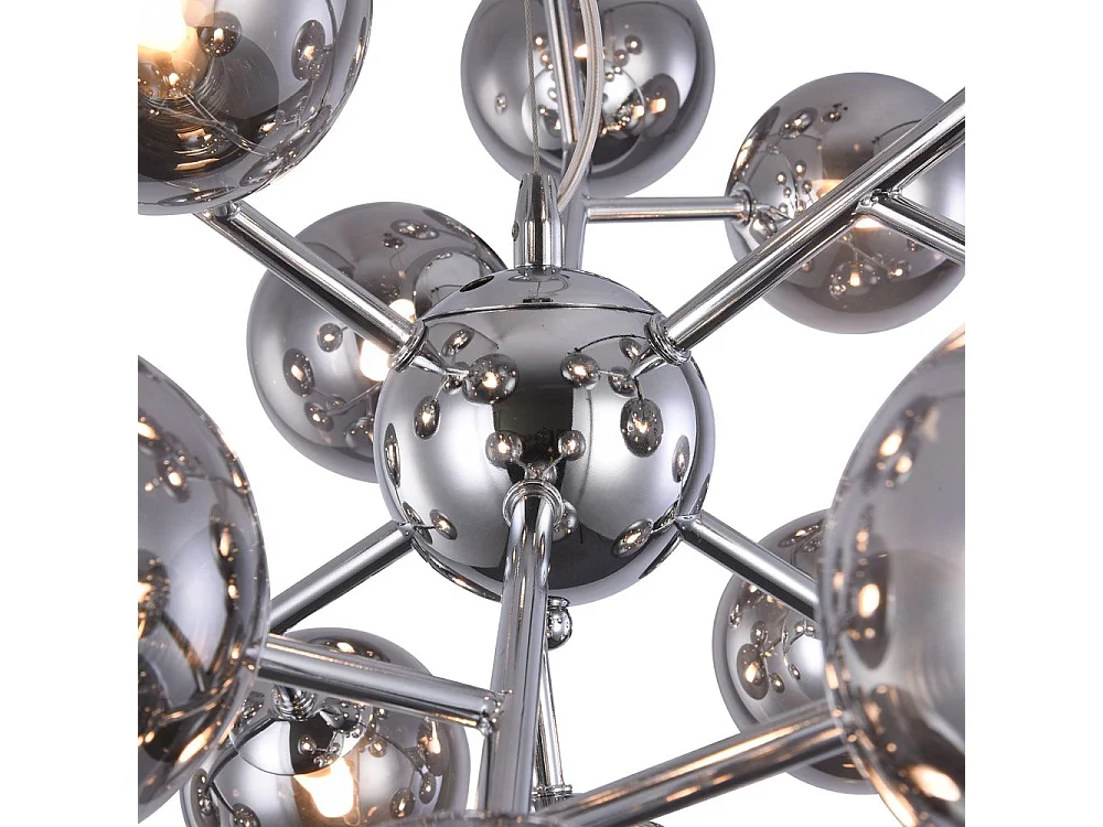 Dallas Deckenpendelleuchte Chrom, 24 Licht, G9