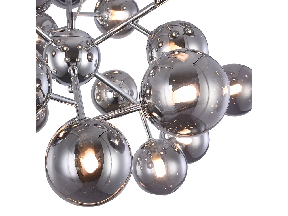 Dallas Deckenpendelleuchte Chrom, 24 Licht, G9