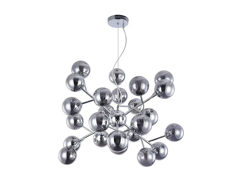 Dallas Deckenpendelleuchte Chrom, 24 Licht, G9