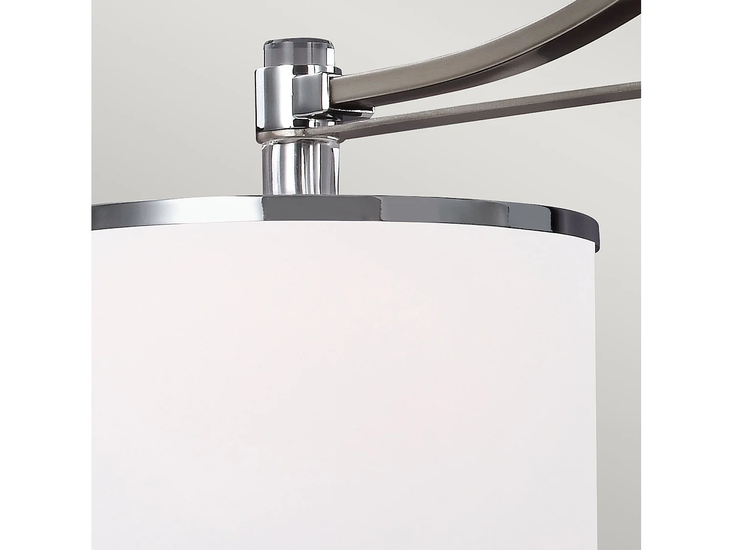 Elstead Prospect Park - Lampadario a 3 luci a soffitto a isola Lampadario a sospensione a barra Nichel satinato, Cromo, E27