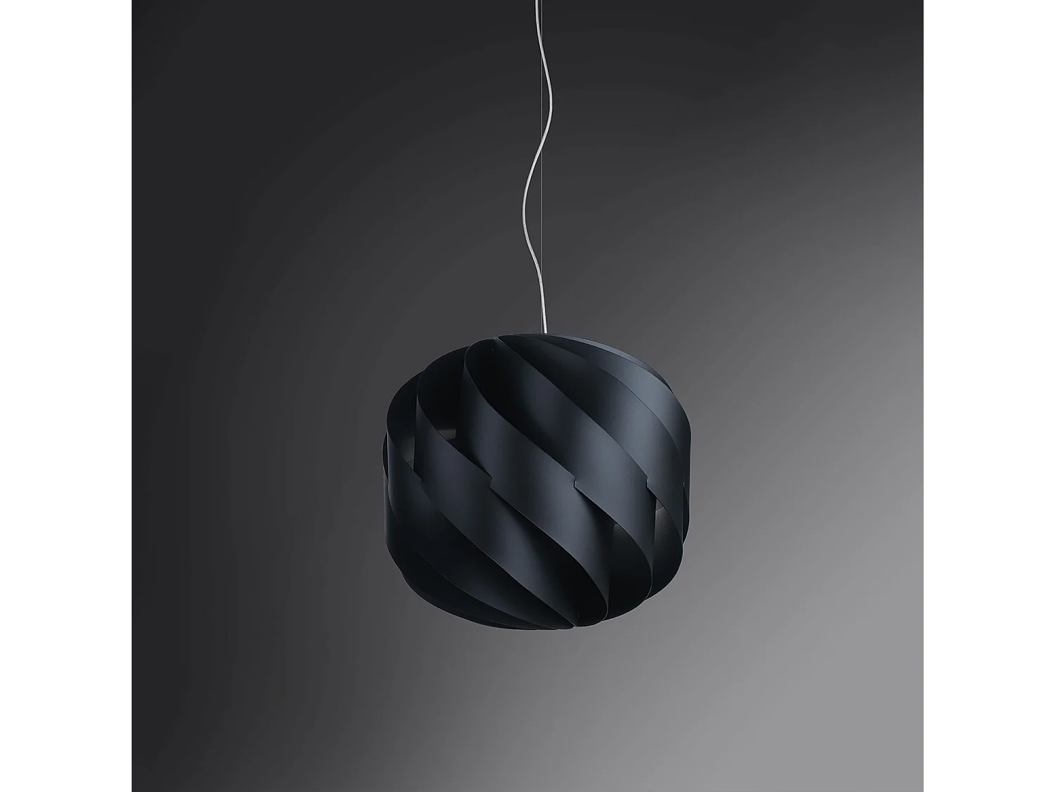 Sospensione Moderna Globe Polilux ® Nero E Metallo Cromo 1 Luce E14