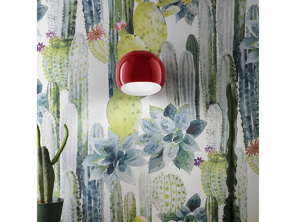 Sospensione Piccola Vintage Decò Ayrton Ceramica 1 Luce E27