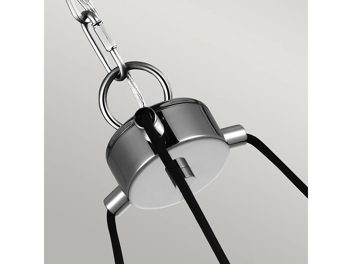 Loras Lampadario Feiss 3 Luci Cromo