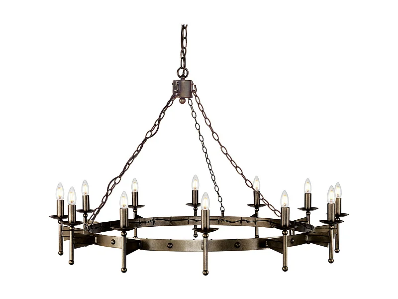 Elstead Cromwell 12 ljus ljuskrona