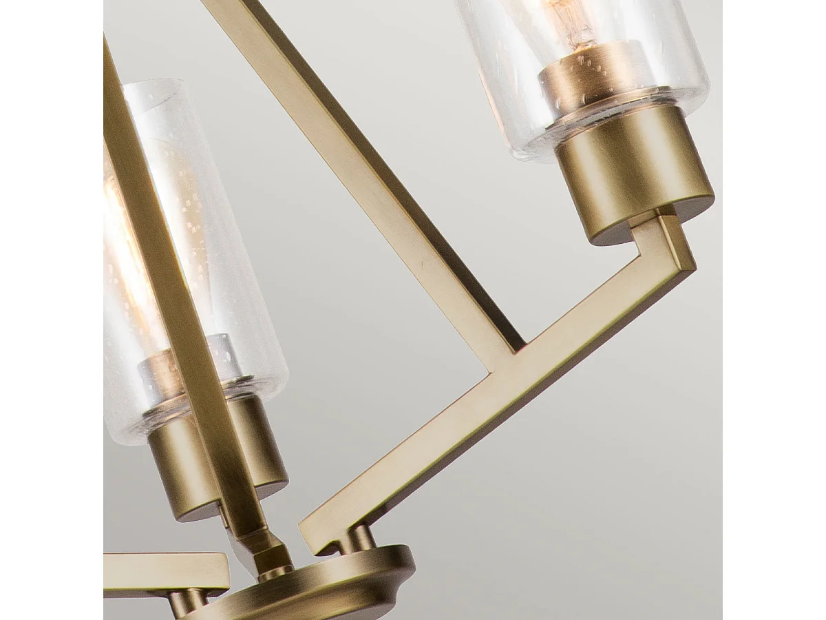 Elstead Kichler Deryn Plafoniera a sospensione multibraccio in ottone naturale