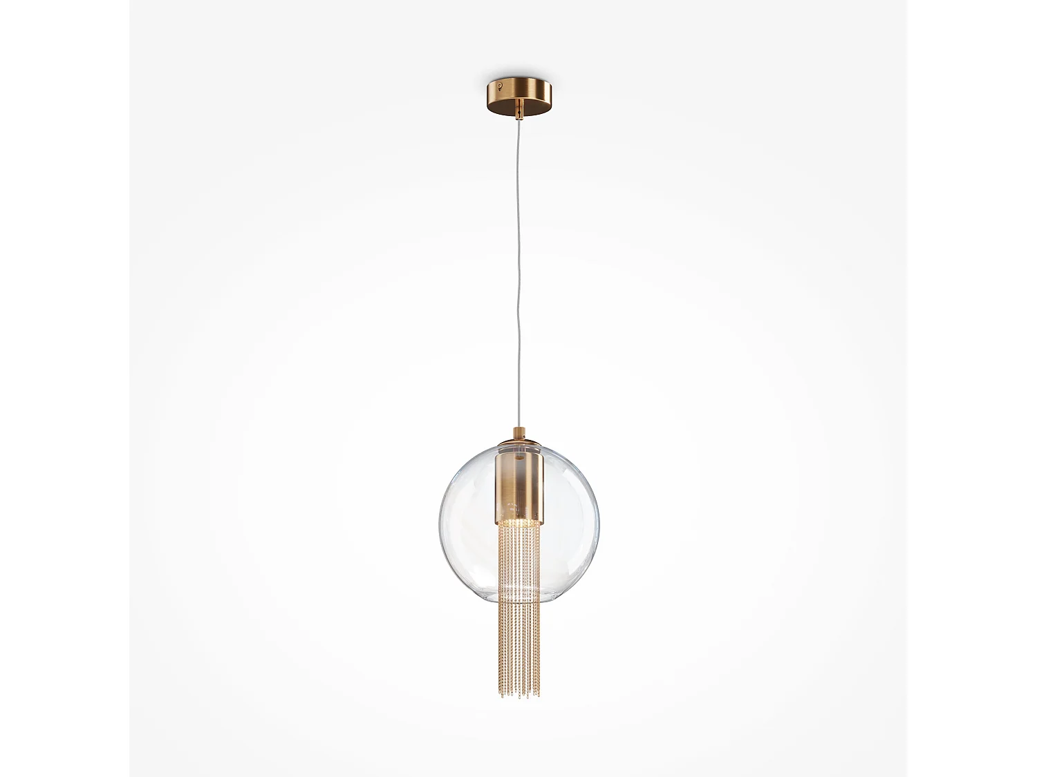 Maytoni Flusso I Modern Slim Plafoniera a Sospensione Bronzo GU10