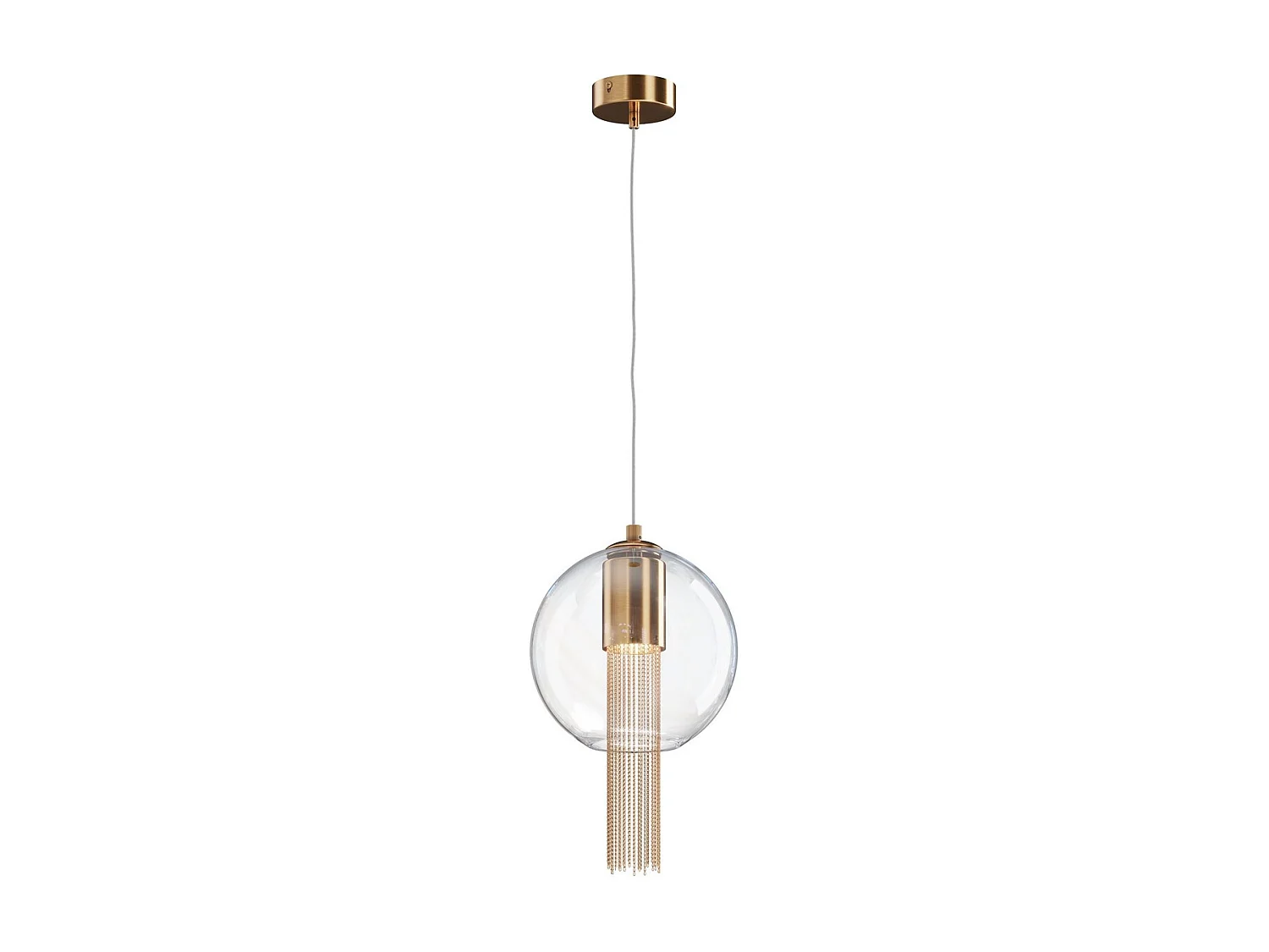 Maytoni Flusso I Modern Slim Plafoniera a Sospensione Bronzo GU10