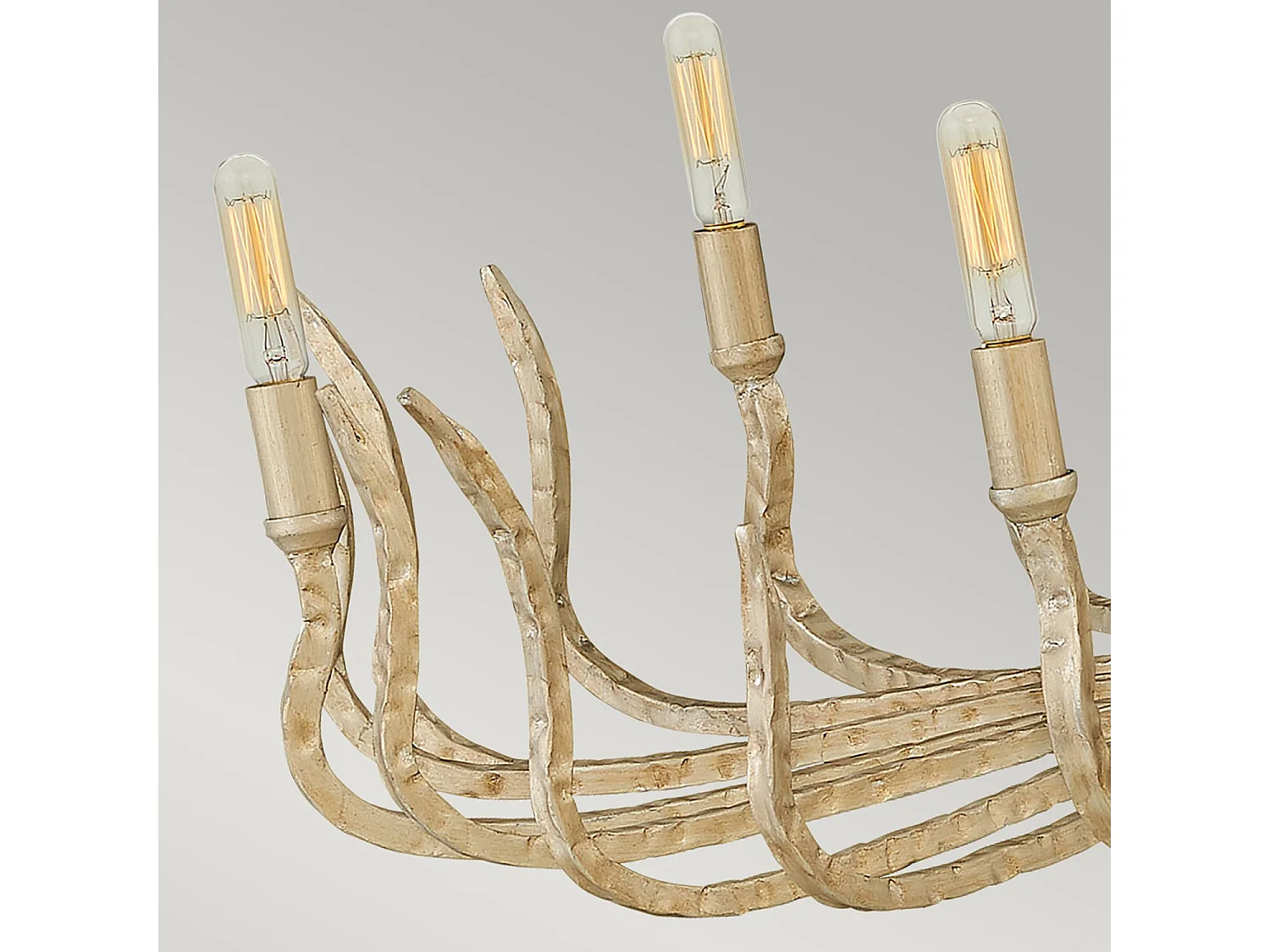 Elstead Spyre - Lampadario a 6 luci finitura oro, attacco E14