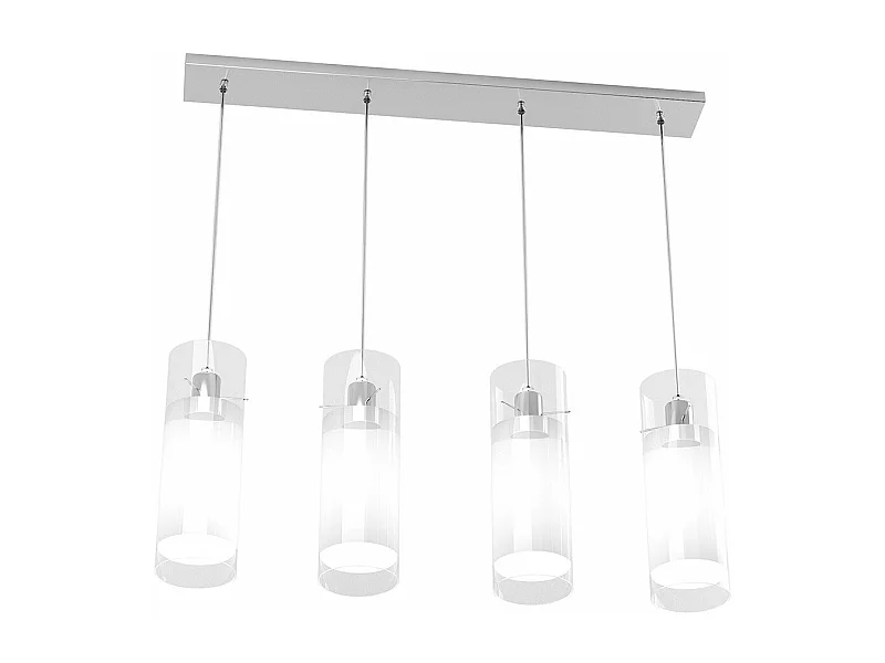 Cilinder Sospensione 4 Luci