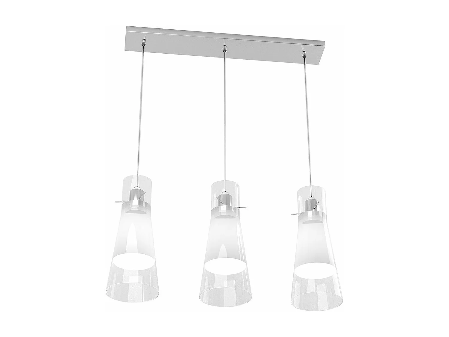 Cone Sospensione 3 Luci