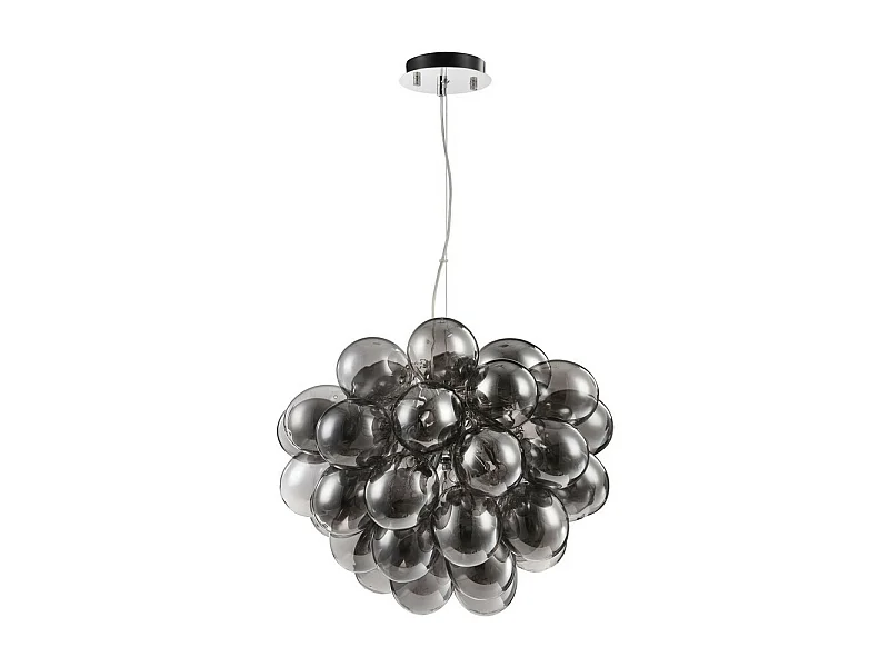 Balbo Decken-Pendelleuchte Nickel, 8-flammig, G9