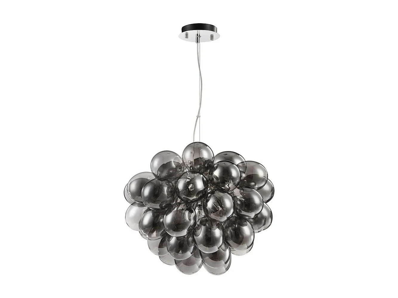 Balbo Lámpara Colgante de Techo Níquel, 8 Luces, G9