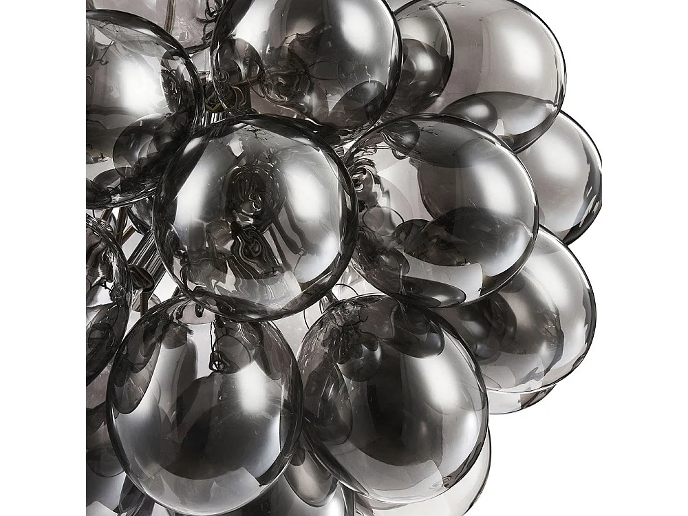 Balbo Decken-Pendelleuchte Nickel, 8-flammig, G9