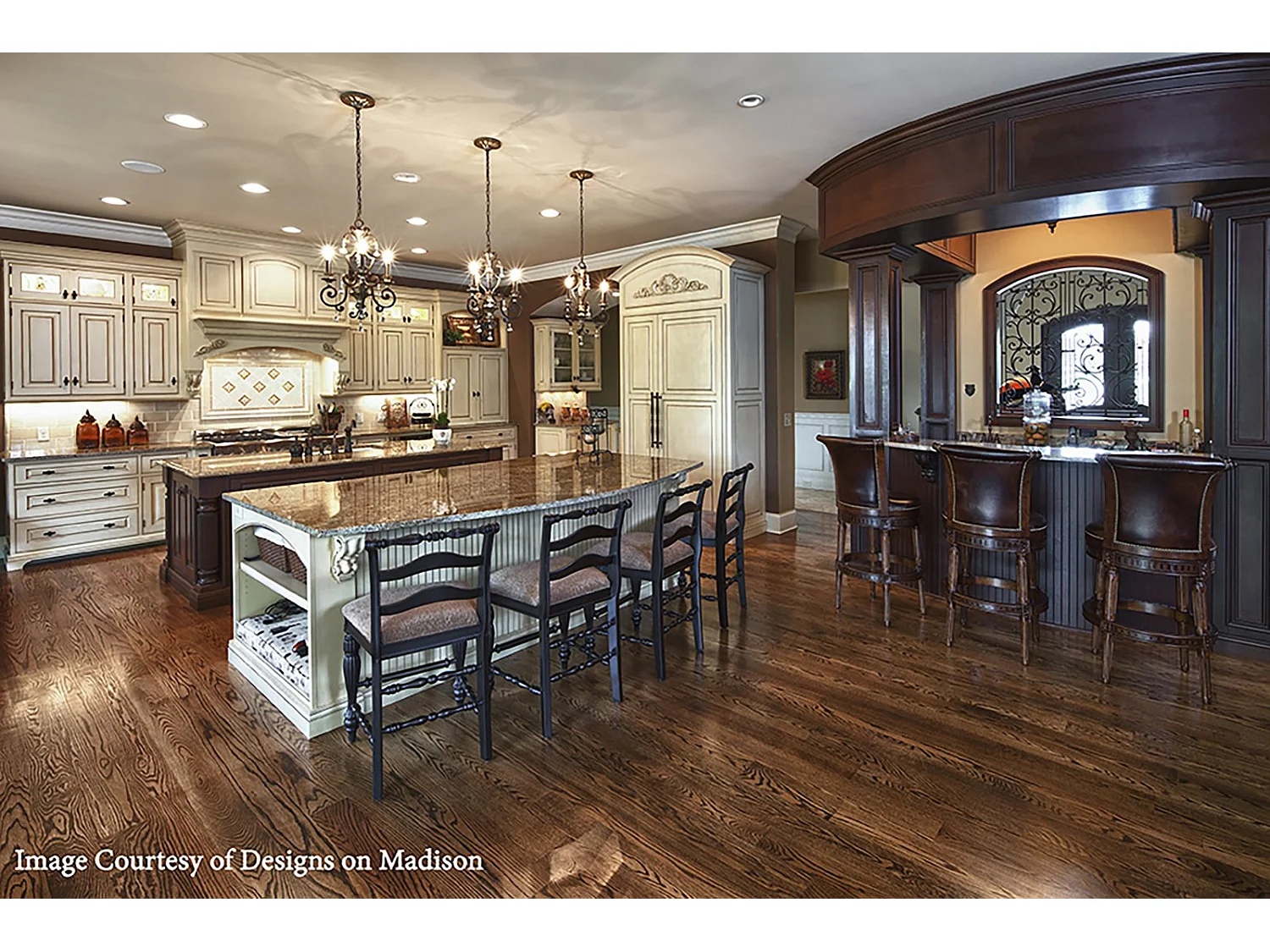 Elstead Marquette Ljuskrona 3 ljus antik bronsfinish, E14