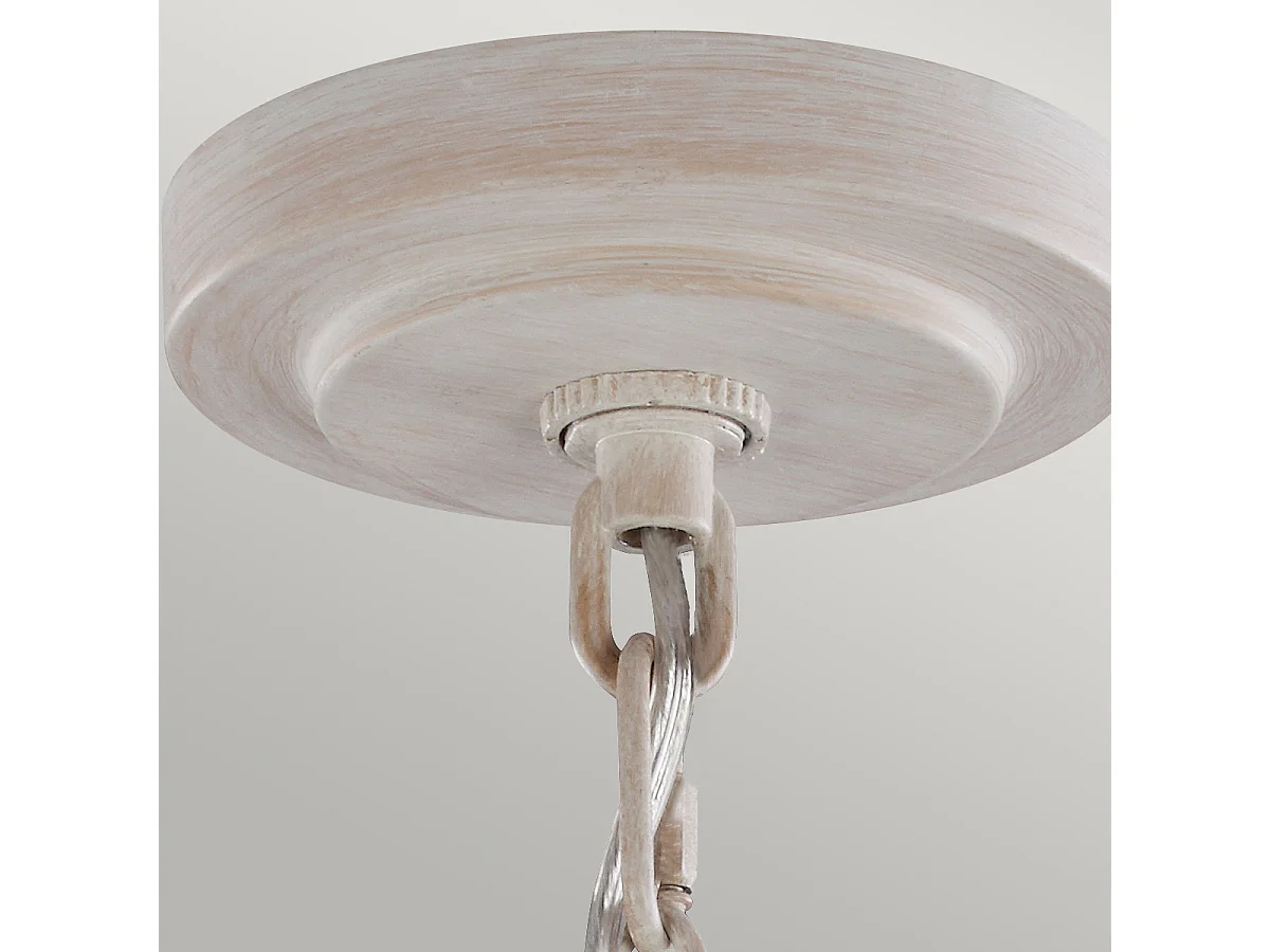 Elstead Hartsville Ljuskrona 3 ljus Beachwood finish, E14