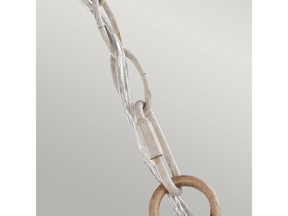 Elstead Hartsville Ljuskrona 3 ljus Beachwood finish, E14