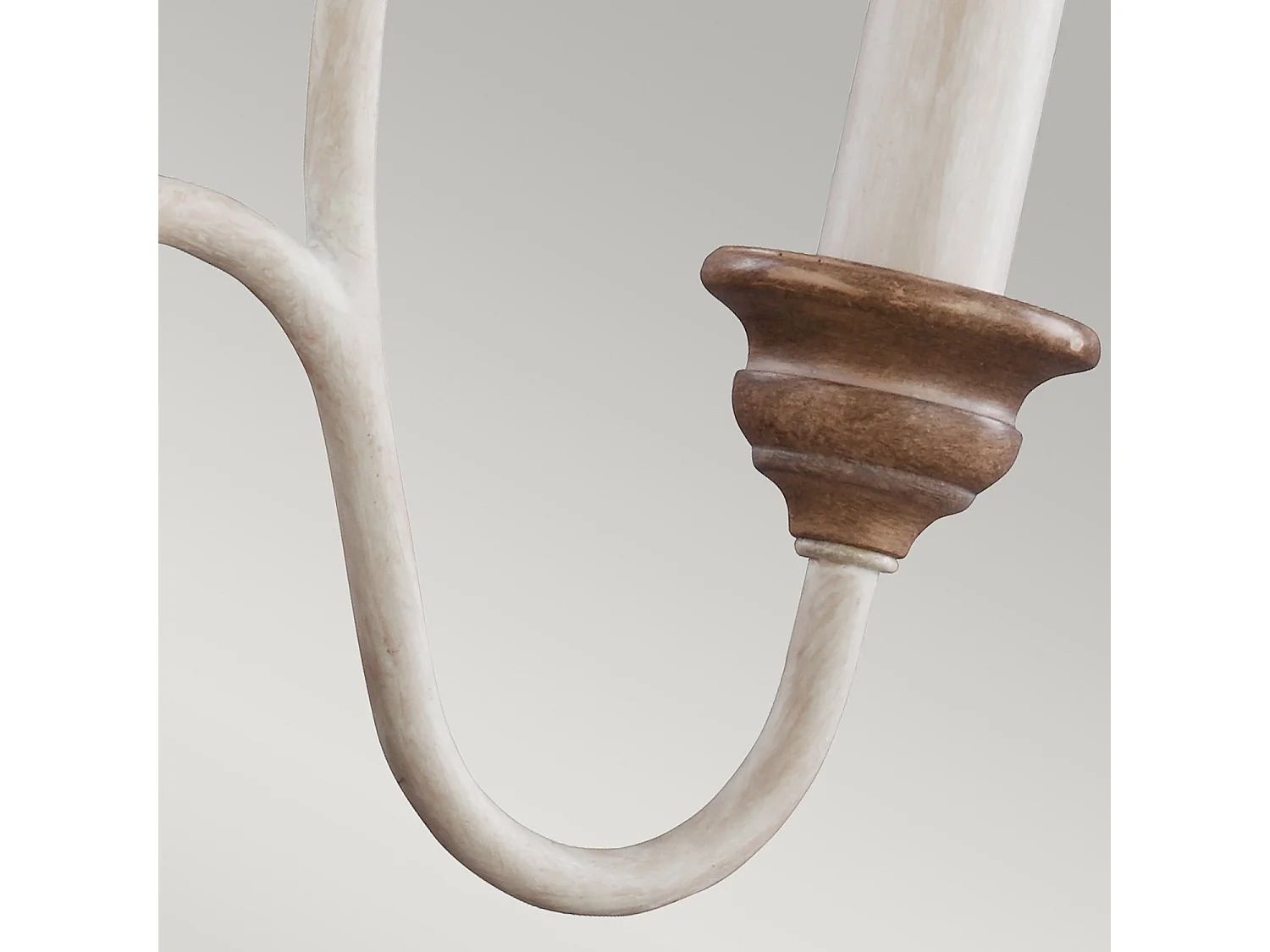 Elstead Hartsville Ljuskrona 3 ljus Beachwood finish, E14