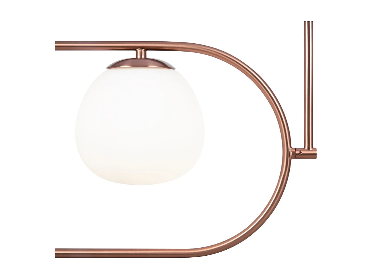 Maytoni Erich Plafoniera moderna a sospensione globo a 3 luci in ottone E14