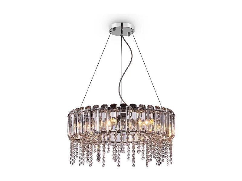 Maytoni Hail Plafoniera a Sospensione Neoclassica Cromata